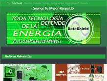 Tablet Screenshot of datashield.net